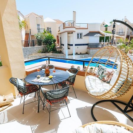 Amazing Renovated Pool View Apt, Aircon, 2 Min To Fanabe Beach 阿德耶 外观 照片