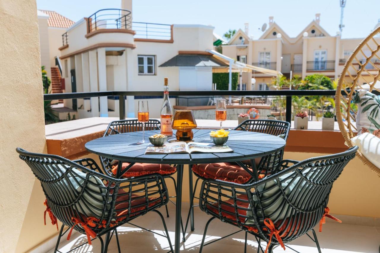 Amazing Renovated Pool View Apt, Aircon, 2 Min To Fanabe Beach 阿德耶 外观 照片