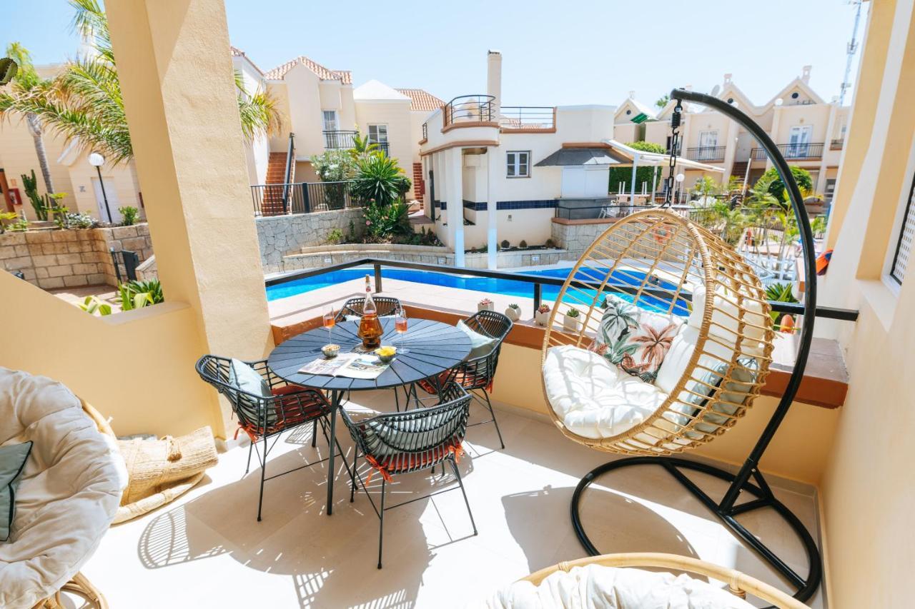 Amazing Renovated Pool View Apt, Aircon, 2 Min To Fanabe Beach 阿德耶 外观 照片