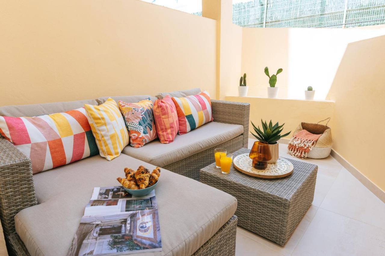 Amazing Renovated Pool View Apt, Aircon, 2 Min To Fanabe Beach 阿德耶 外观 照片