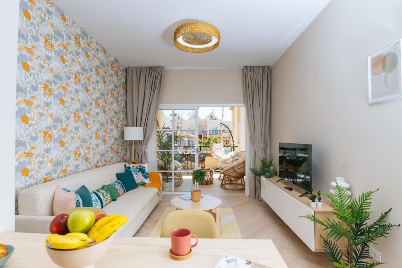 Amazing Renovated Pool View Apt, Aircon, 2 Min To Fanabe Beach 阿德耶 外观 照片