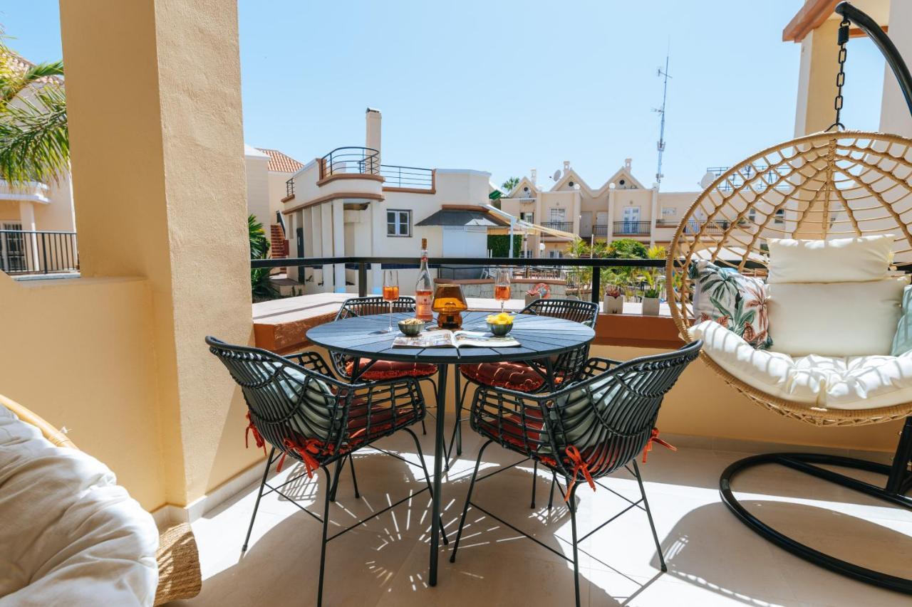 Amazing Renovated Pool View Apt, Aircon, 2 Min To Fanabe Beach 阿德耶 外观 照片